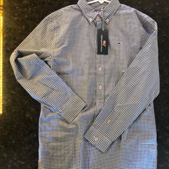 Vineyard vines boys size 16 dress shirt - Picture 5 of 7